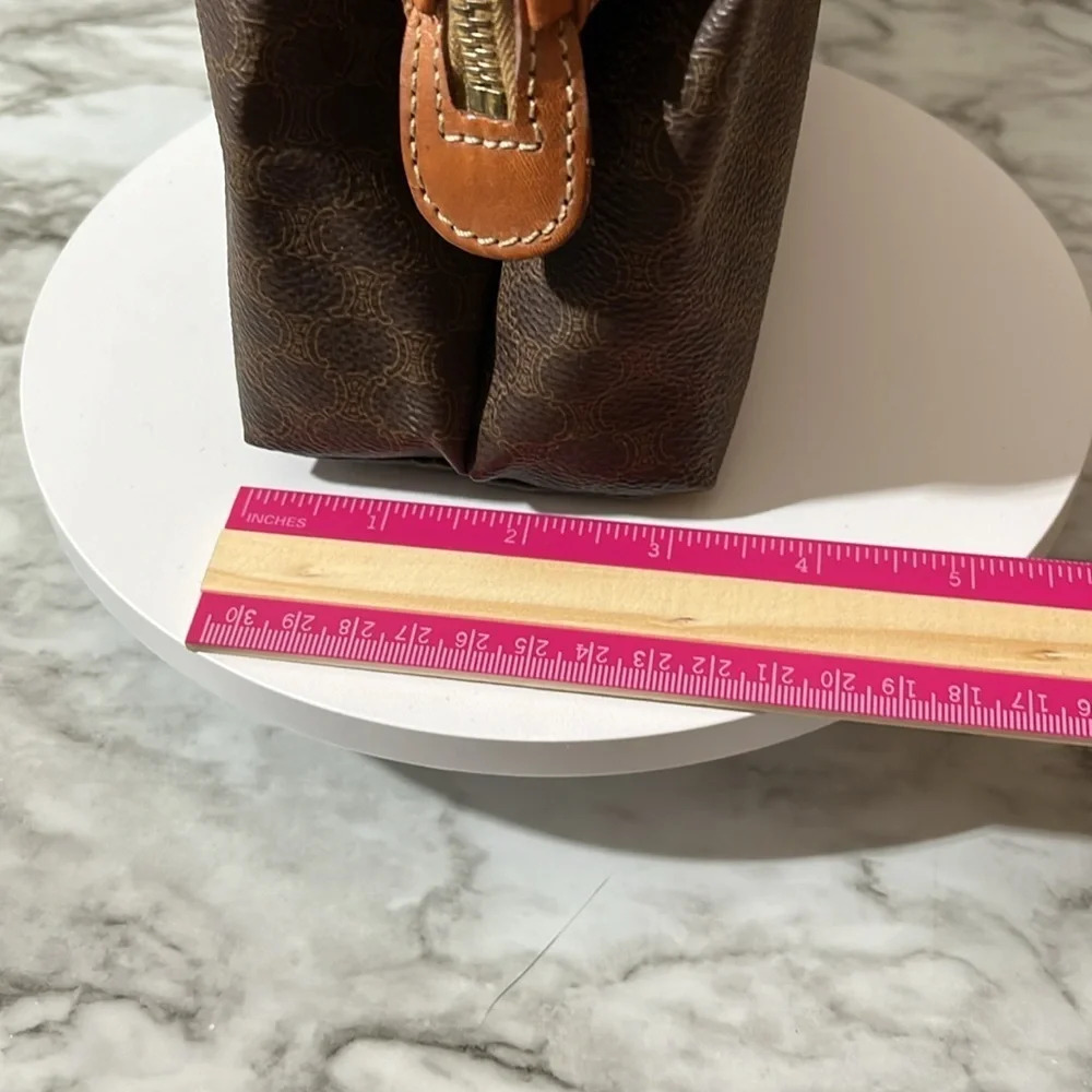 CELINE Macadam Blason Pattern Pouch/Clutch PVC /Leather - Picture 14 of 14